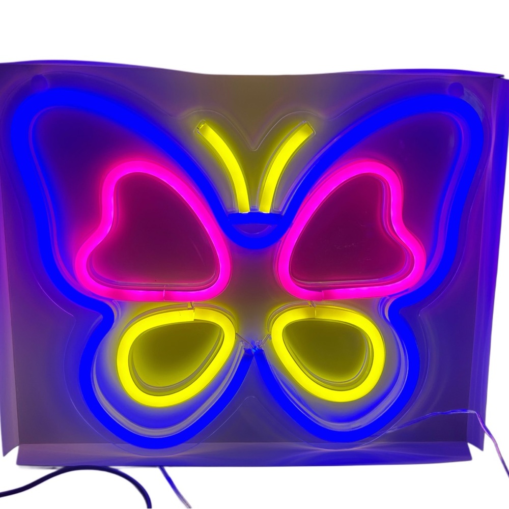 InnoVibe Butterfly Acrylic LED Neon Sign